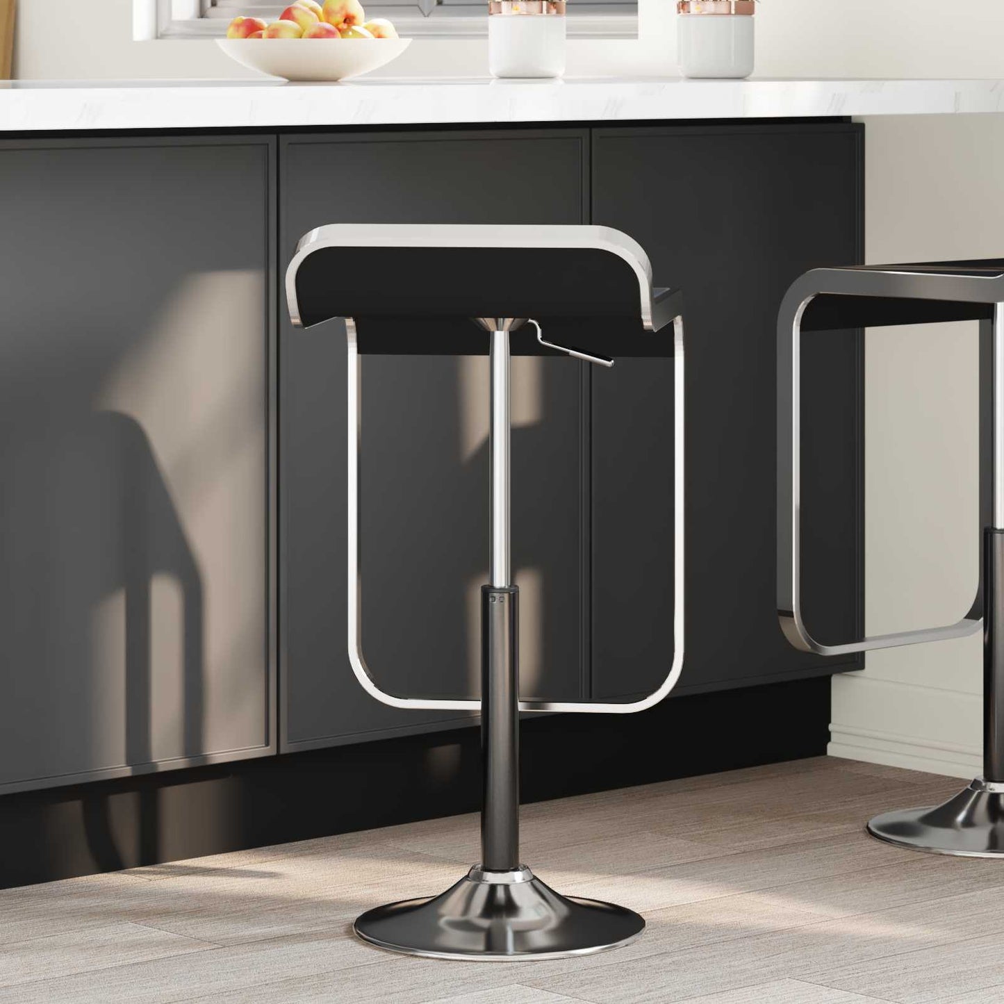 Cilindro a Gas per Sedia da Ufficio Nero 505-720 mm Ferro