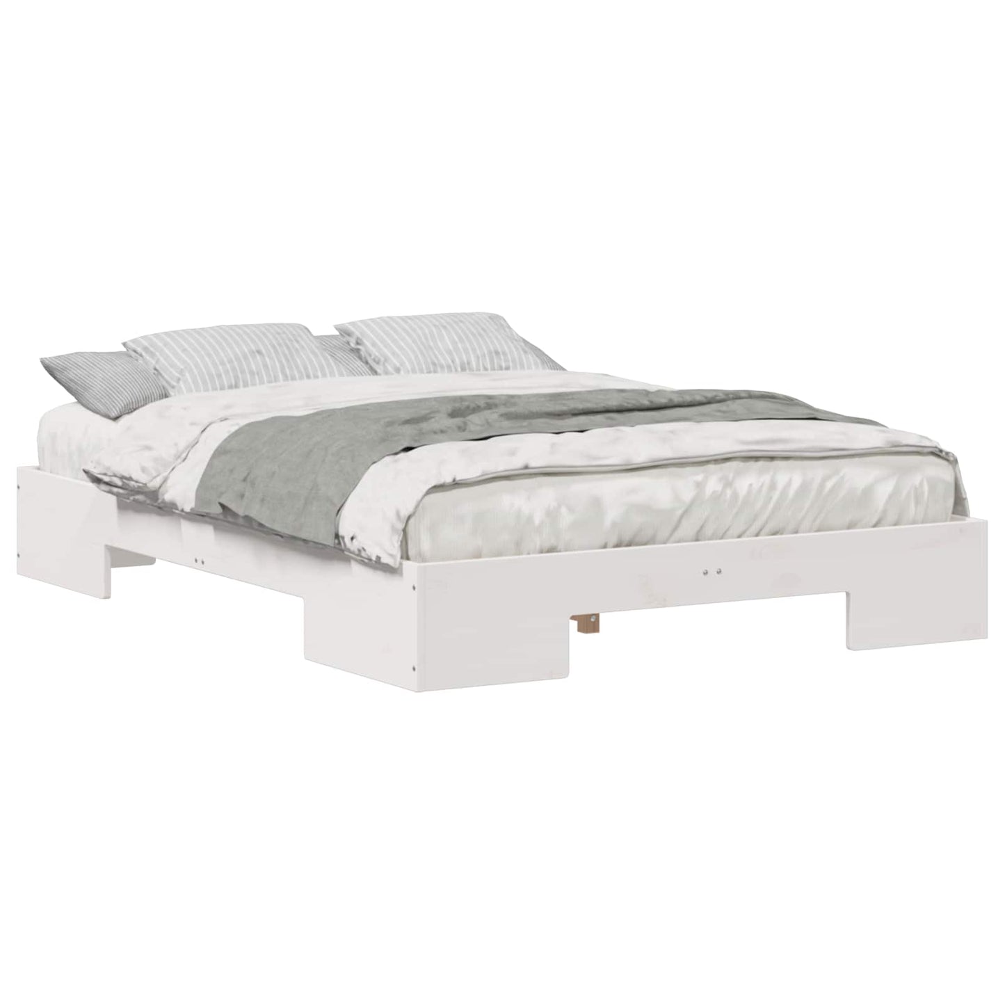 Struttura del letto Bianco 140 x 190 cm