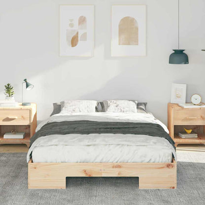 Struttura del letto Marrone 135 x 190 cm