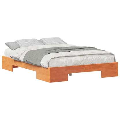 Struttura del letto Marrone 135 x 190 cm