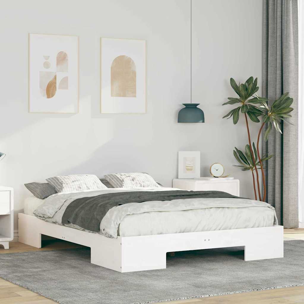 Struttura del letto Bianco 120 x 190 cm