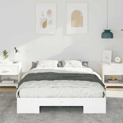 Struttura del letto Bianco 120 x 190 cm