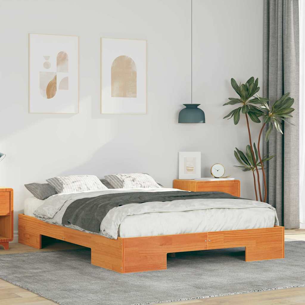 Struttura del letto Marrone 120 x 190 cm