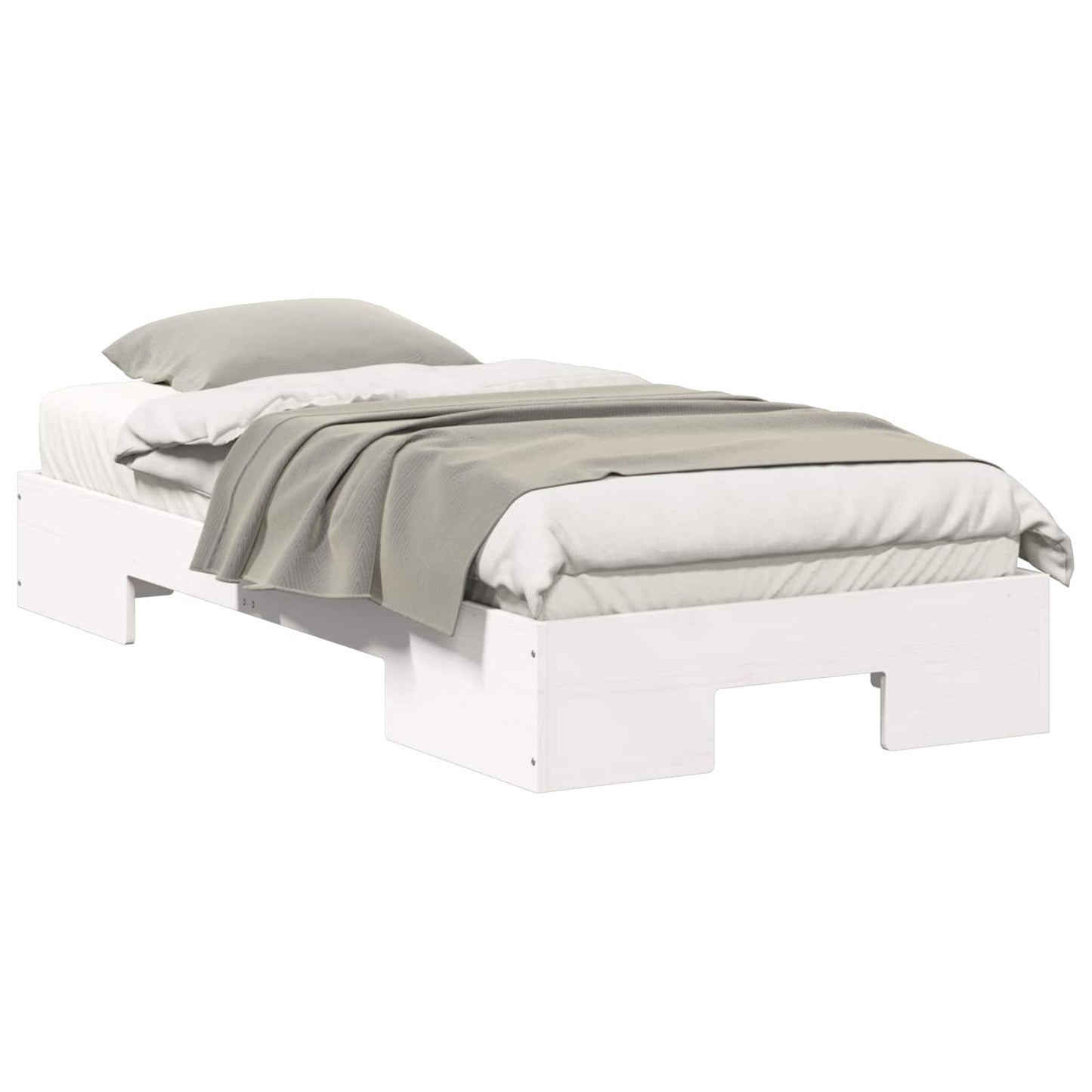 Struttura del letto Bianco 90 x 190 cm