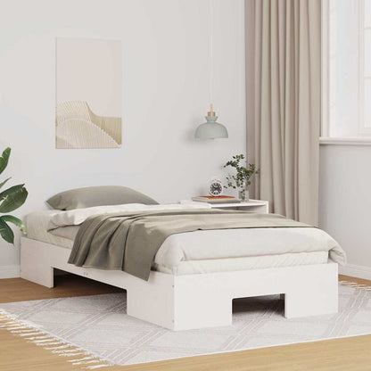 Struttura del letto Bianco 75 x 190 cm