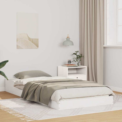 Struttura del letto Bianco 80 x 200 cm Pino massello