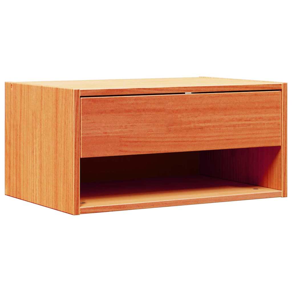 Comodino con cassetto 2 pcs Marrone cerato 50 x 32,5 x 24 cm