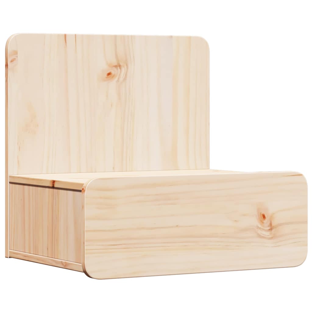 Comodino Marrone 44 x 32,5 x 40 cm Legno di pino massello