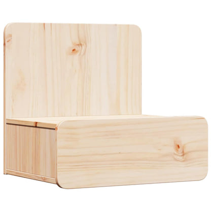 Comodino Marrone 44 x 32,5 x 40 cm Legno di pino massello