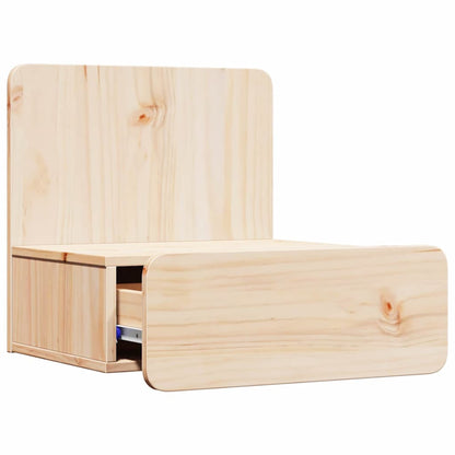 Comodino Marrone 44 x 32,5 x 40 cm Legno di pino massello