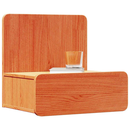 Comodino con cassetto Marrone cerato 44 x 32,5 x 40 cm
