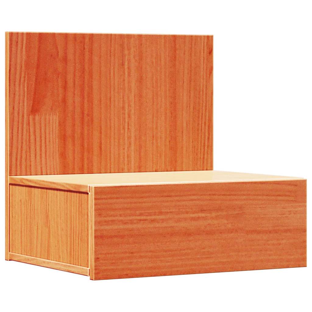 Comodino con cassetto Marrone cerato 42 x 32,5 x 40 cm