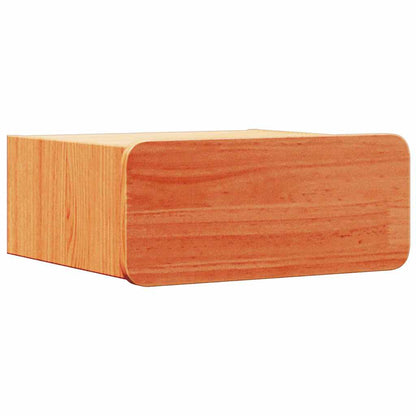 Comodino con cassetto Marrone cerato 39 x 34 x 16,5 cm