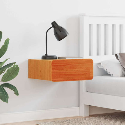 Comodino con cassetto 2 pcs Marrone cerato 39 x 34 x 16,5 cm
