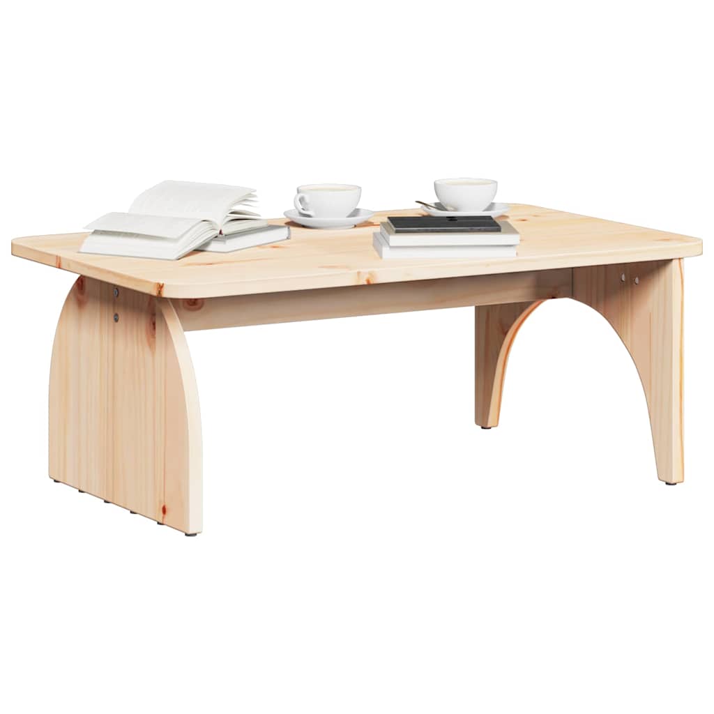 Tavolino da salotto Naturale 80 x 50 x 31 cm