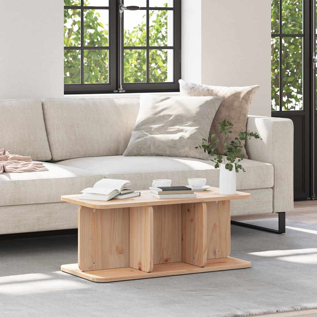 Tavolino da salotto Naturale 80 x 39,5 x 33,5 cm