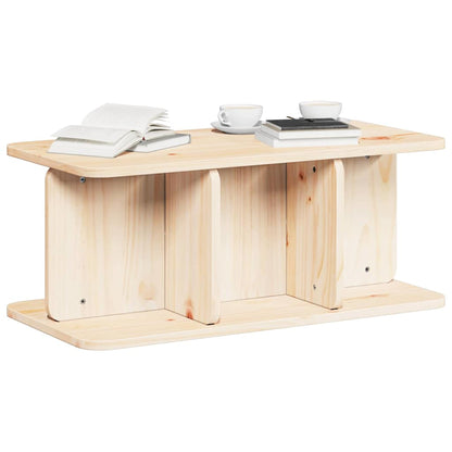 Tavolino da salotto Naturale 80 x 39,5 x 33,5 cm