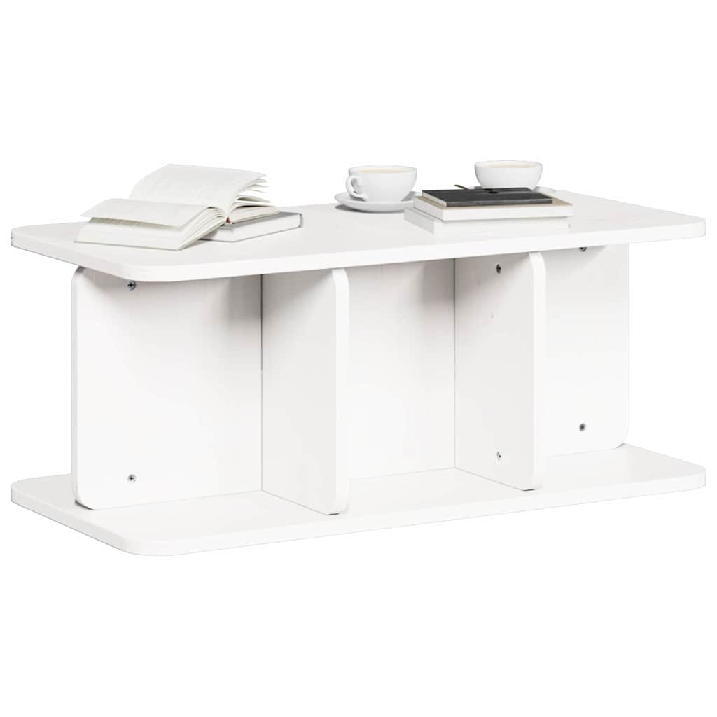 Tavolino da salotto Bianco 80 x 39,5 x 33,5 cm