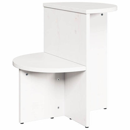 Tavolino da salotto Bianco 50 x 40 x 50 cm