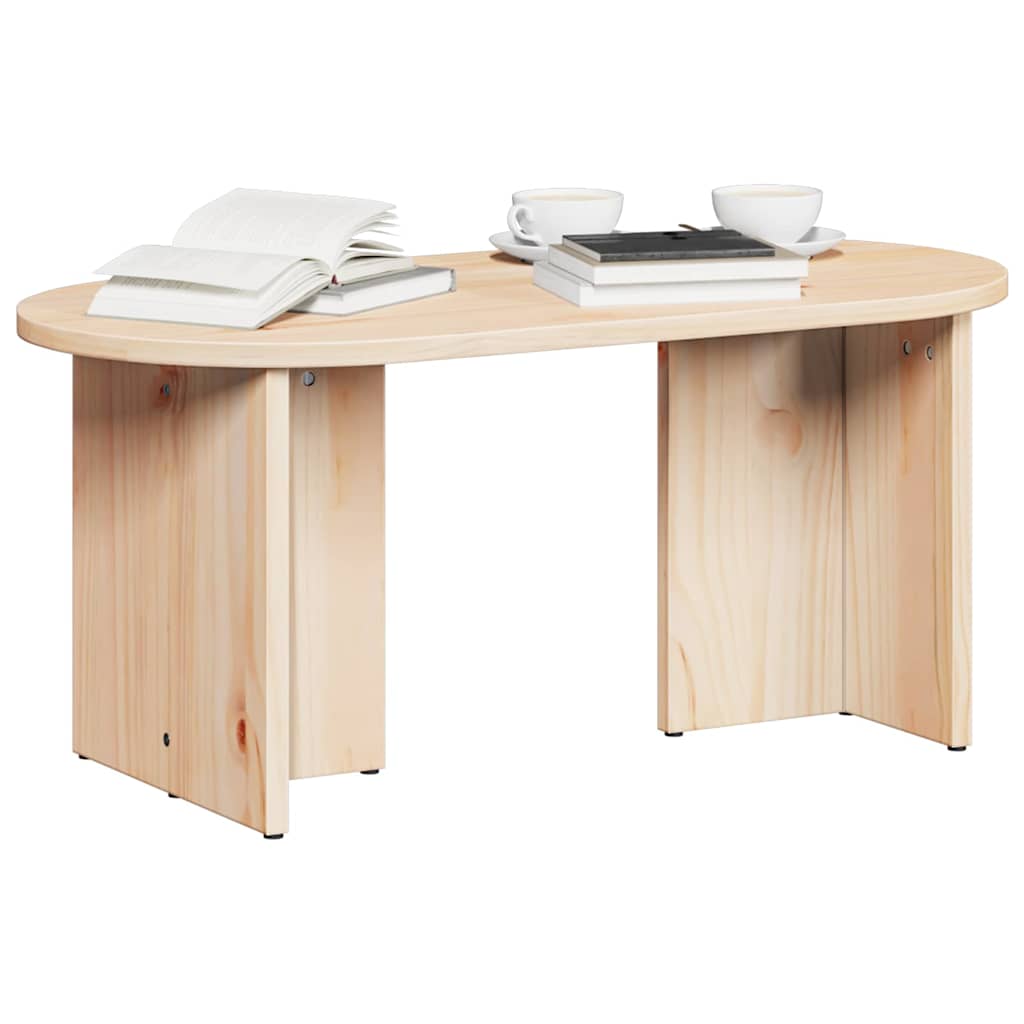 Tavolino da salotto Naturale 80 x 39,5 x 35 cm