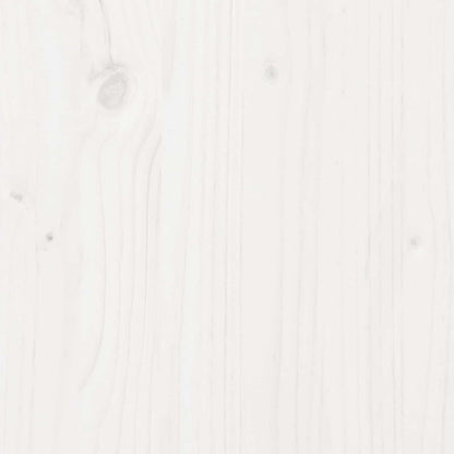 Tavolino da salotto 3 pcs Bianco Legno di pino massello