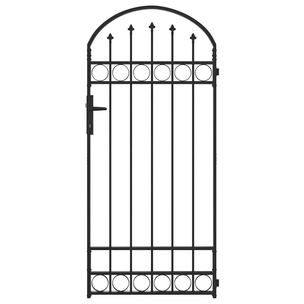 Palo della recinzione Grigio 200 x 88 x 14 cm Acciaio