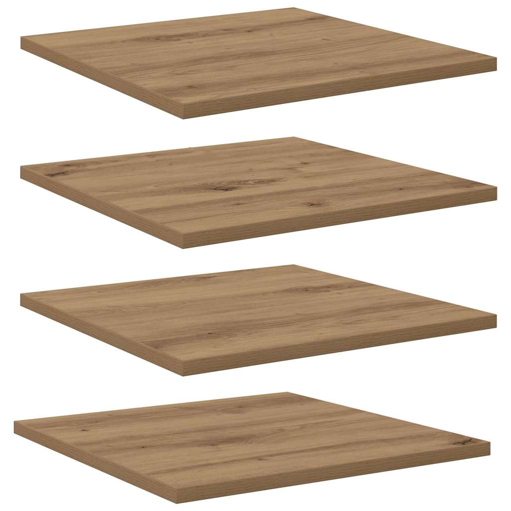 Scaffale 4 pcs Marrone 40 x 40 x 1,5 cm Legno multistrato