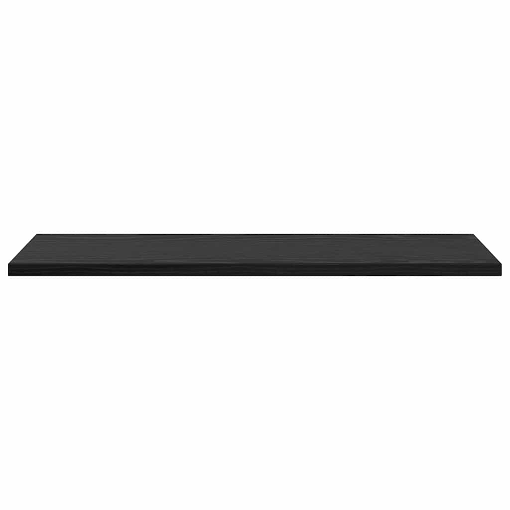 Scaffale 4 pcs Nero 60 x 20 x 1,5 cm Legno multistrato