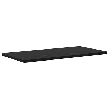 Scaffale 4 pcs Nero 60 x 30 x 1,5 cm Legno multistrato