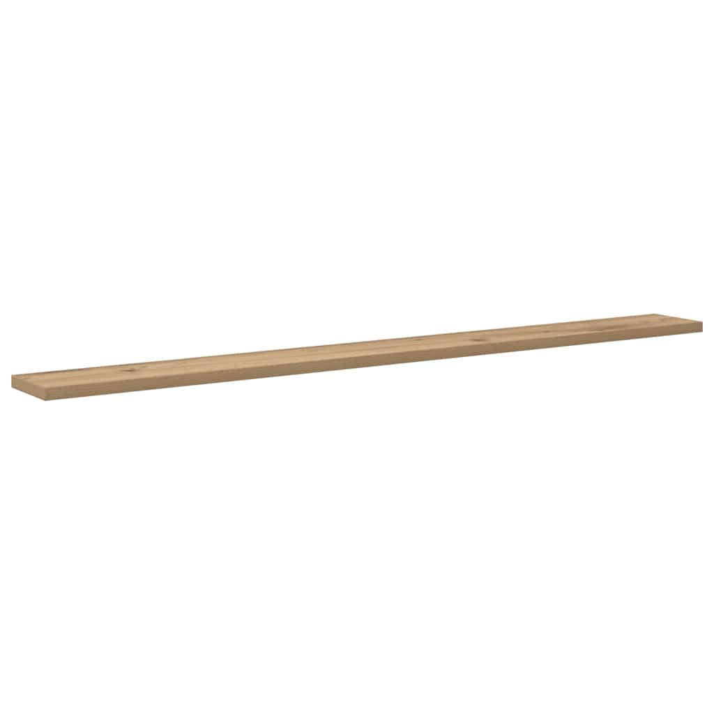 Scaffale 4 pcs Marrone 100 x 10 x 1,5 cm Legno multistrato