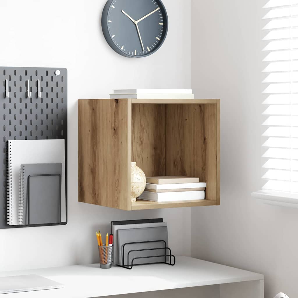 Armadietto a muro Rovere artigianale 37 x 37 x 37 cm