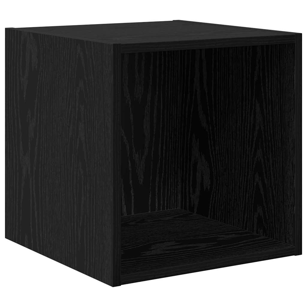 Armadietto a muro Rovere Nero 37 x 37 x 37 cm Legno multistrato