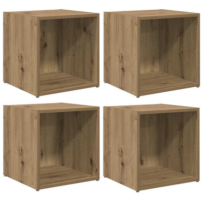 Set mobile TV 4 pcs Rovere artigianale 37 x 35 x 37,5 cm