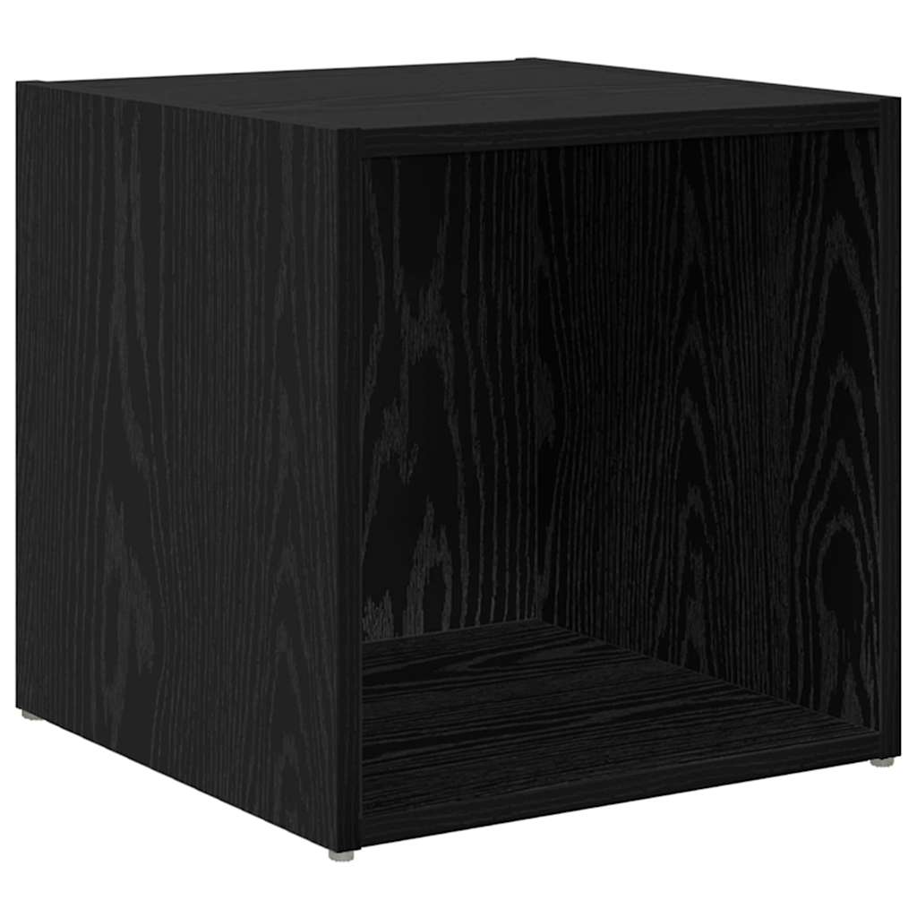 Set mobile TV 2 pcs Nero 37 x 35 x 37,5 cm Legno multistrato