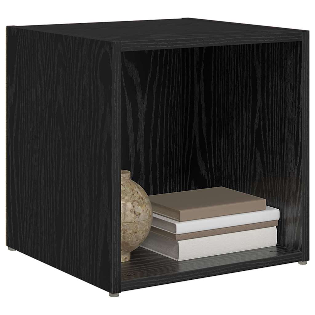 Set mobile TV 2 pcs Nero 37 x 35 x 37,5 cm Legno multistrato