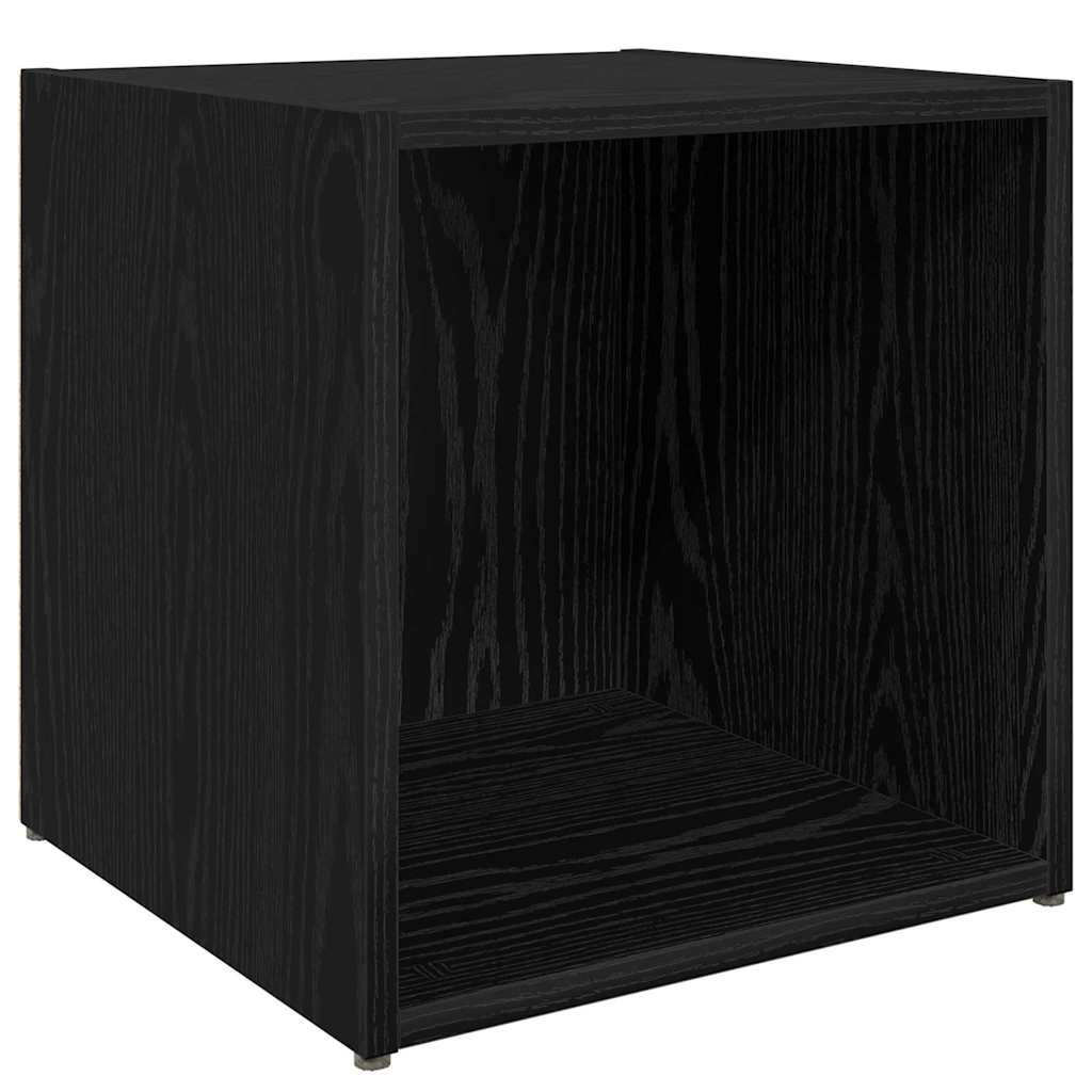 Set mobile TV 4 pcs Nero 37 x 35 x 37,5 cm Legno multistrato