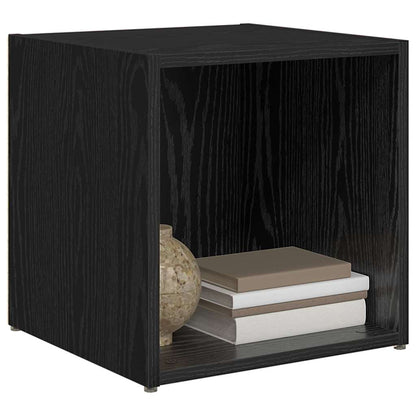 Set mobile TV 4 pcs Nero 37 x 35 x 37,5 cm Legno multistrato