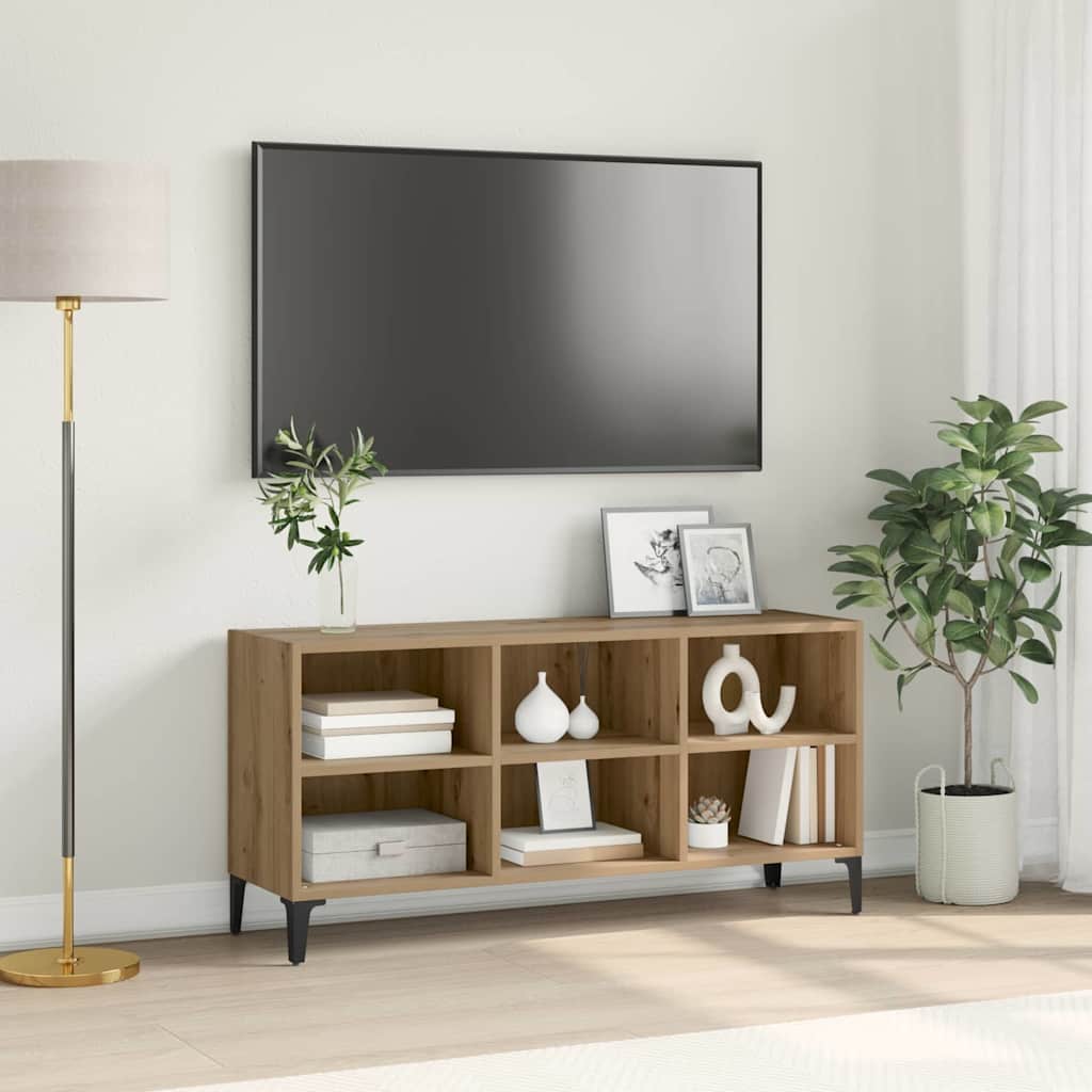 Set mobile TV Marrone 103,5 x 30 x 50 cm Legno multistrato
