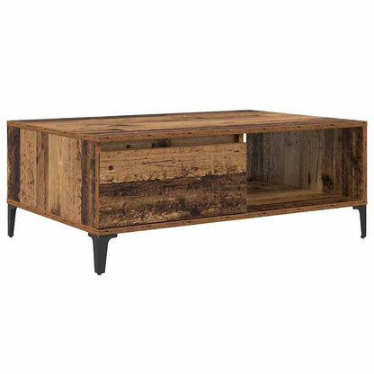 Tavolino da salotto Legno vecchio 90 x 60 x 35 cm