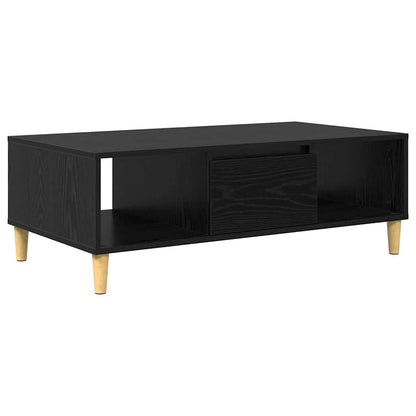 Tavolino da salotto Rovere Nero 102 x 55 x 35 cm