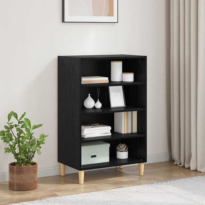 Credenza Rovere Nero 57 x 35 x 89.5 cm Legno multistrato