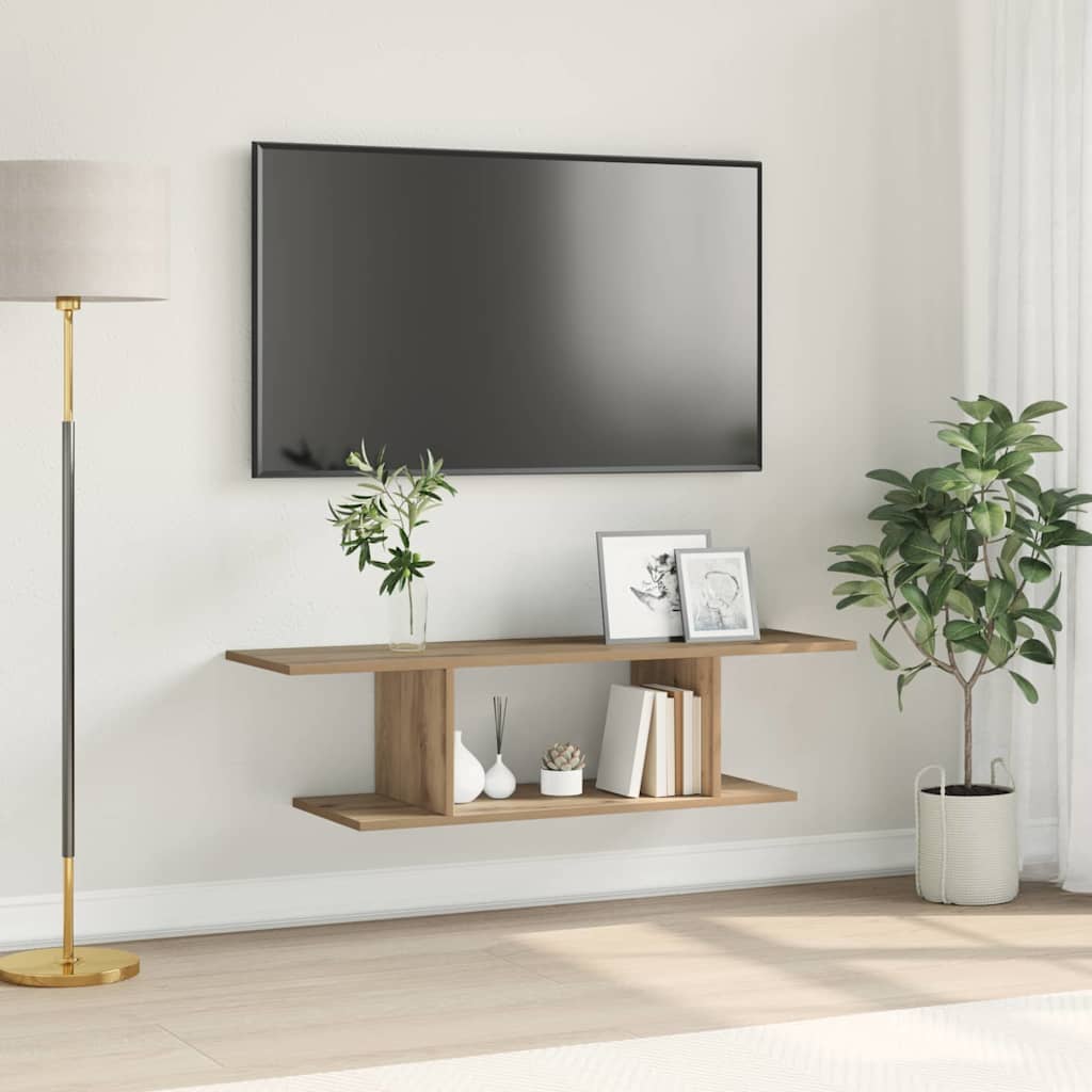 Set mobile TV Rovere artigianale 102 x 35 x 35 cm