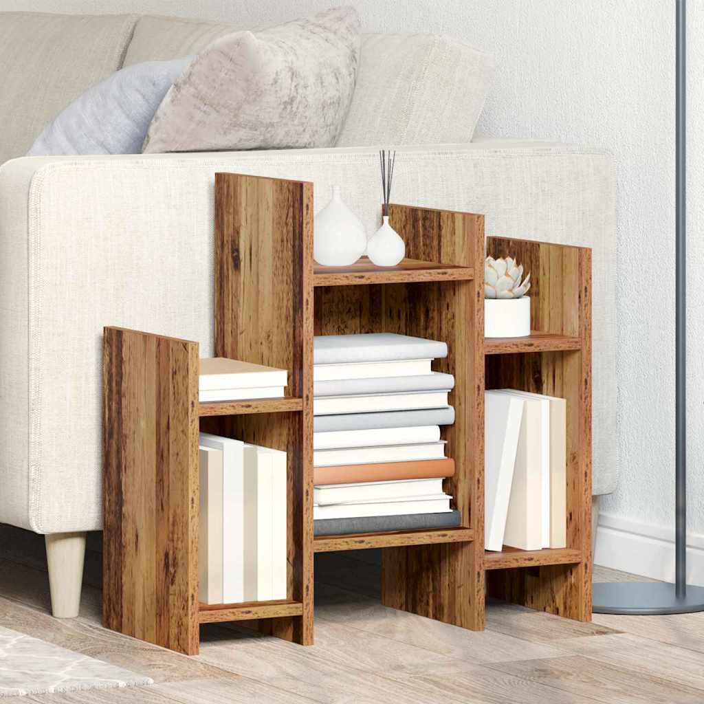 Mobile laterale Legno vecchio 60 x 26 x 60 cm Legno multistrato