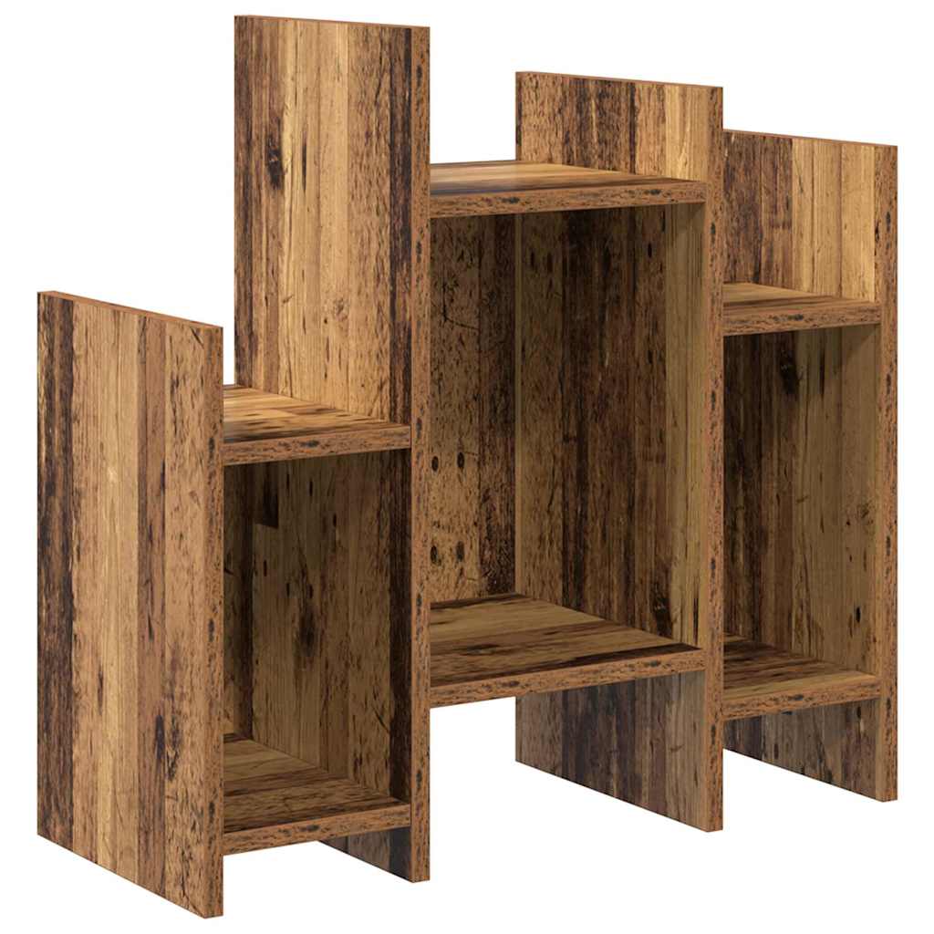 Mobile laterale Legno vecchio 60 x 26 x 60 cm Legno multistrato