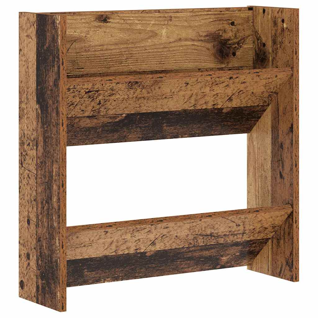 Mobile per scarpe con lo scaffale Legno vecchio 60 x 18 x 60 cm