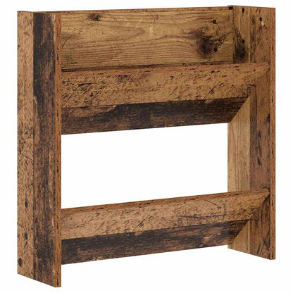 Mobile per scarpe con lo scaffale Legno vecchio 60 x 18 x 60 cm