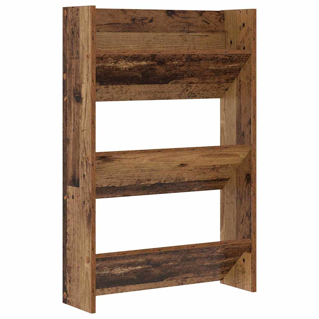Mobile per scarpe 2 pcs Legno vecchio 60 x 18 x 90 cm