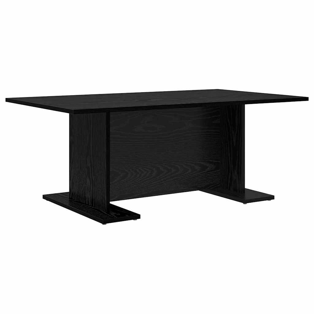 Tavolino da salotto Rovere nero 103,5 x 60 x 40 cm