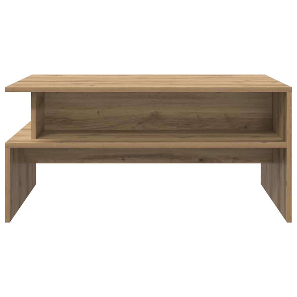 Tavolino da salotto Rovere artigianale 90 x 55 x 42,5 cm