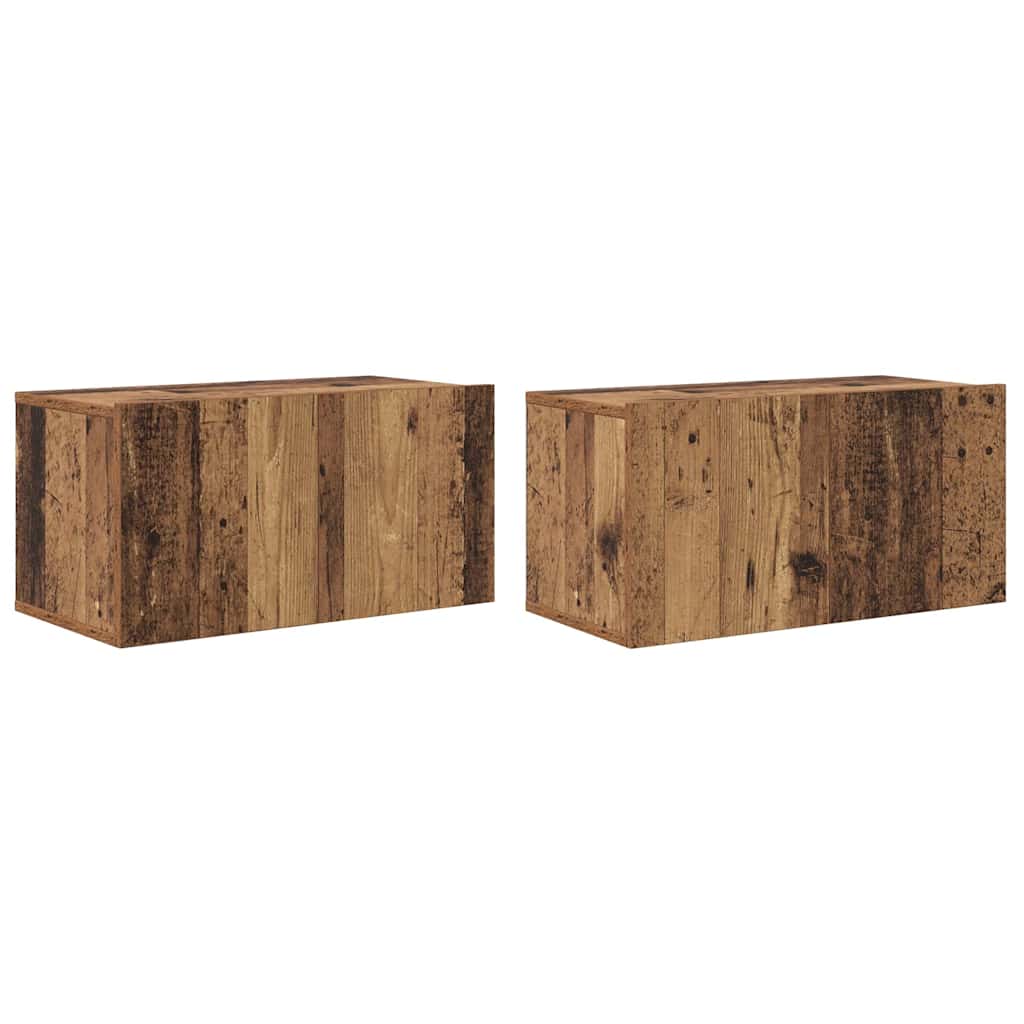 Set mobile TV 2 pcs Multicolore 60 x 30 x 30 cm